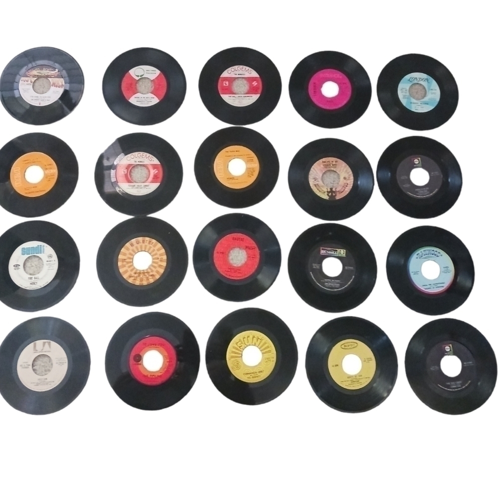 20 Various Artist 45 Vinyl Records - Picture 2 of 10